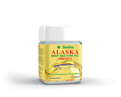 Alaska Deep Sea Fish Oil | 100 Softgels